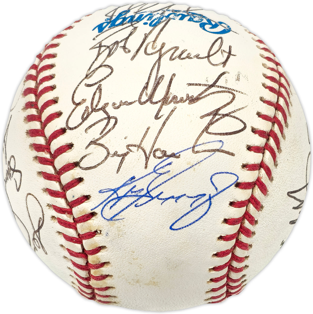 1993 Seattle Mariners Team Signed Autographed Official AL Baseball With 22 Signatures Including Ken Griffey Jr. & Randy Johnson Beckett BAS #AD43524