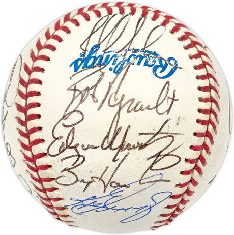 1993 Seattle Mariners Team Signed Autographed Official AL Baseball With 22 Signatures Including Ken Griffey Jr. & Randy Johnson Beckett BAS #AD43524