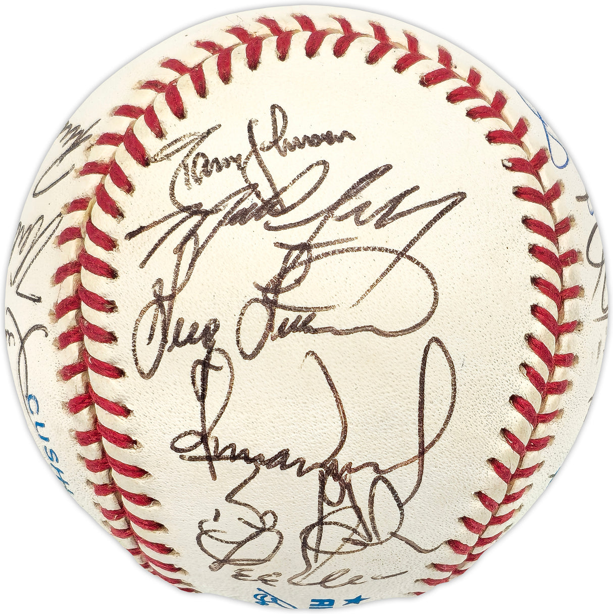 1993 Seattle Mariners Team Signed Autographed Official AL Baseball With 22 Signatures Including Ken Griffey Jr. & Randy Johnson Beckett BAS #AD43524