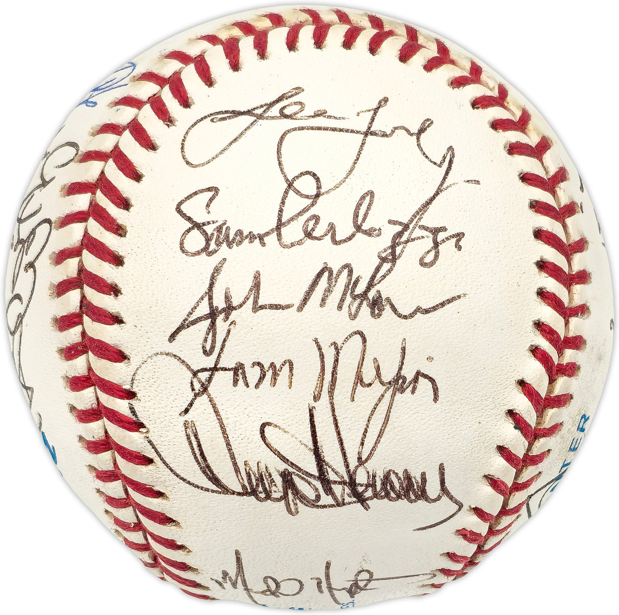 1993 Seattle Mariners Team Signed Autographed Official AL Baseball With 22 Signatures Including Ken Griffey Jr. & Randy Johnson Beckett BAS #AD43524