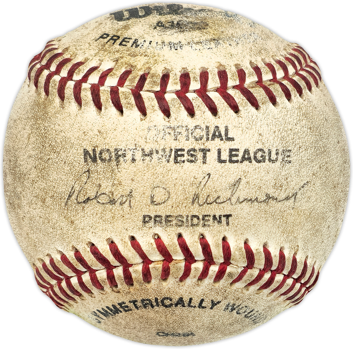 The Griffey Family Autographed Wilson Northwest League Game Used Baseball With Ken Griffey Jr., Sr., & 2 Others Beckett BAS #AD43525