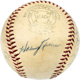 1956 MLB All Stars Autographed Official Harridge AL Baseball With 14 Signatures Including Mickey Mantle (Vintage) & Nellie Fox Beckett BAS #AD43526