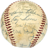 1955 Washington Senators Team Signed Autographed Official Harridge AL Baseball With 27 Signatures Including Harmon Killebrew (Rookie) Beckett BAS #AD43530