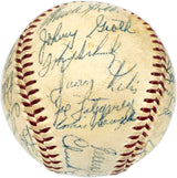 1955 Washington Senators Team Signed Autographed Official Harridge AL Baseball With 27 Signatures Including Harmon Killebrew (Rookie) Beckett BAS #AD43530