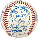 1990 Seattle Mariners Team Signed Autographed Official AL Baseball With 28 Signatures Including Ken Griffey Jr. & Edgar Martinez Beckett BAS #AD43519