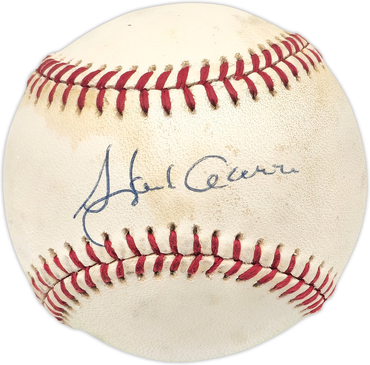 Hank Aaron Autographed Official NL Baseball Atlanta Braves JSA #X56214