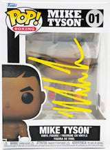 Mike Tyson Autographed Funko Pop Vinyl Figurine #01 JSA Stock #237079