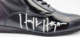 Hulk Hogan Autographed Black Right Foot Boot Shoes WWE JSA Stock #237071