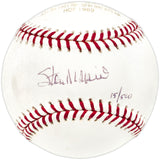 Stan Musial Autographed Official Stat Logo Baseball St. Louis Cardinals #15/100 PSA/DNA #M68292