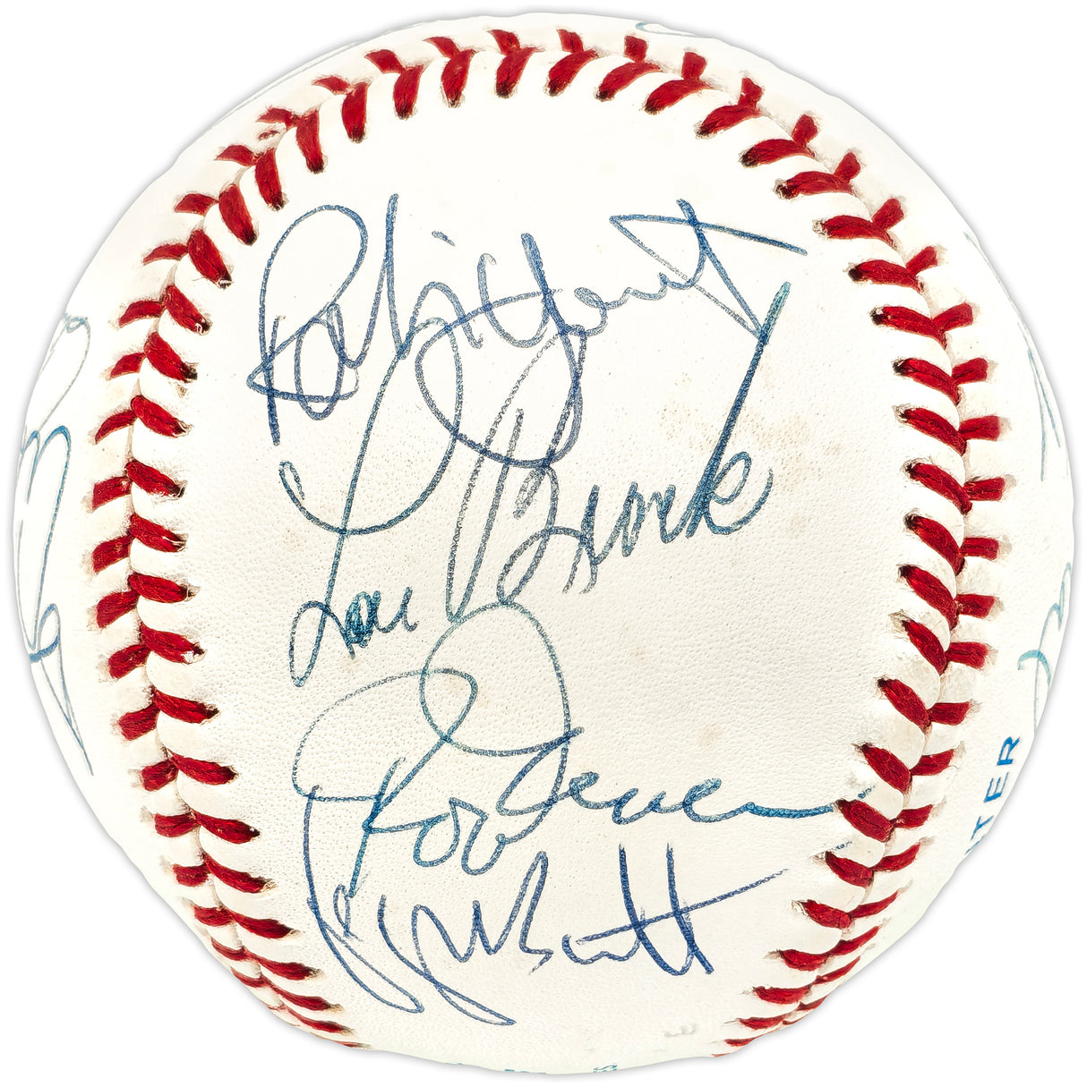 3000 Hit Club Autographed Official AL Baseball With 14 Signatures Including Willie Mays & Hank Aaron Beckett BAS #AE08326