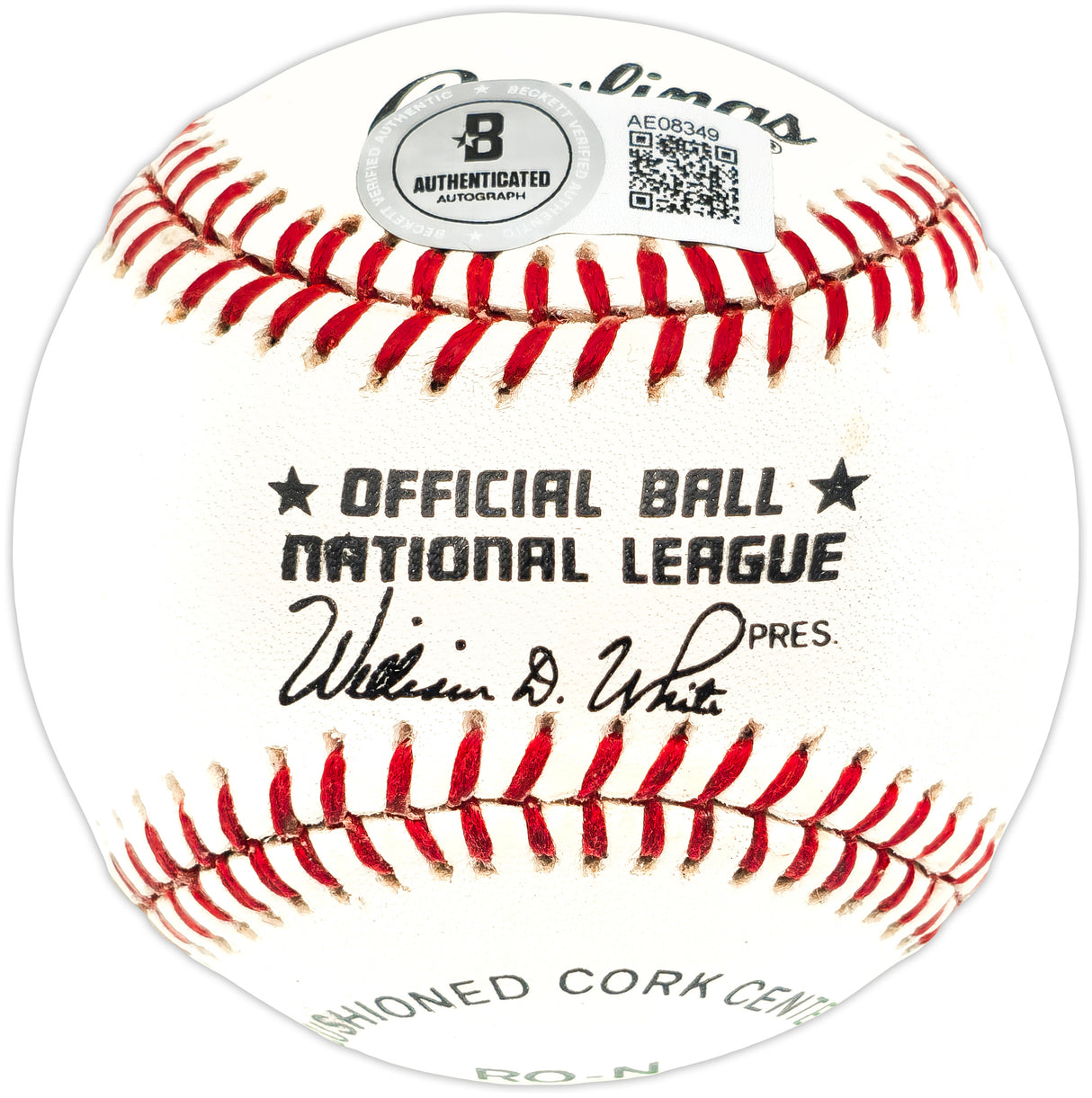 Sandy Koufax, Nolan Ryan & Bob Feller Autographed Official NL Baseball No Hit Kings Beckett BAS #AE08349