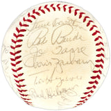 1971 St. Louis Cardinals Team Autographed Official Feeney NL Baseball With 27 Signatures Including Bob Gibson & Lou Brock Beckett BAS #AE08170