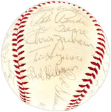 1971 St. Louis Cardinals Team Autographed Official Feeney NL Baseball With 27 Signatures Including Bob Gibson & Lou Brock Beckett BAS #AE08170