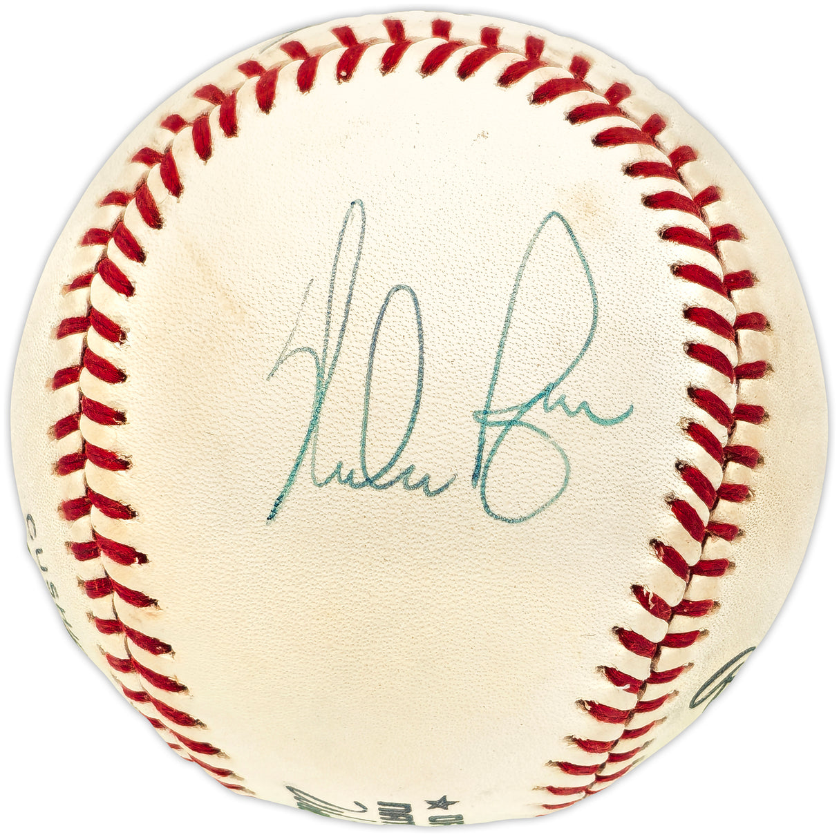 Hank Aaron, Nolan Ryan & Pete Rose Autographed Official NL Baseball The Kings of Baseball Beckett BAS #AE08348