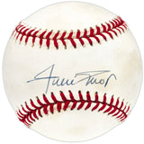 Willie Mays Autographed Official NL Baseball San Francisco Giants Beckett BAS #AE08344