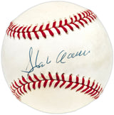 Hank Aaron Autographed Official NL Baseball Atlanta Braves Beckett BAS #AE08341