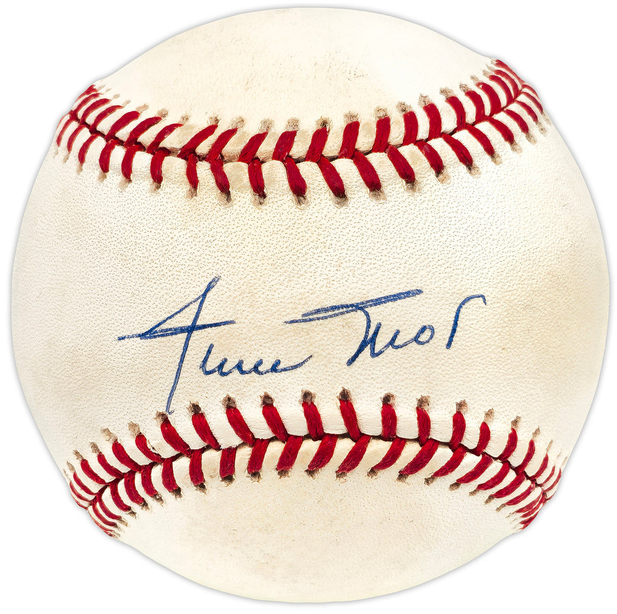 Willie Mays Autographed Official NL Baseball San Francisco Giants Beckett BAS #AE08370