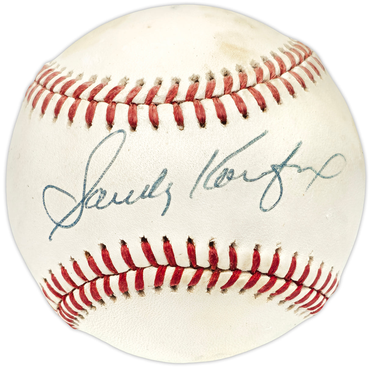 Sandy Koufax Autographed Official NL Baseball Los Angeles Dodgers Beckett BAS #AE08372