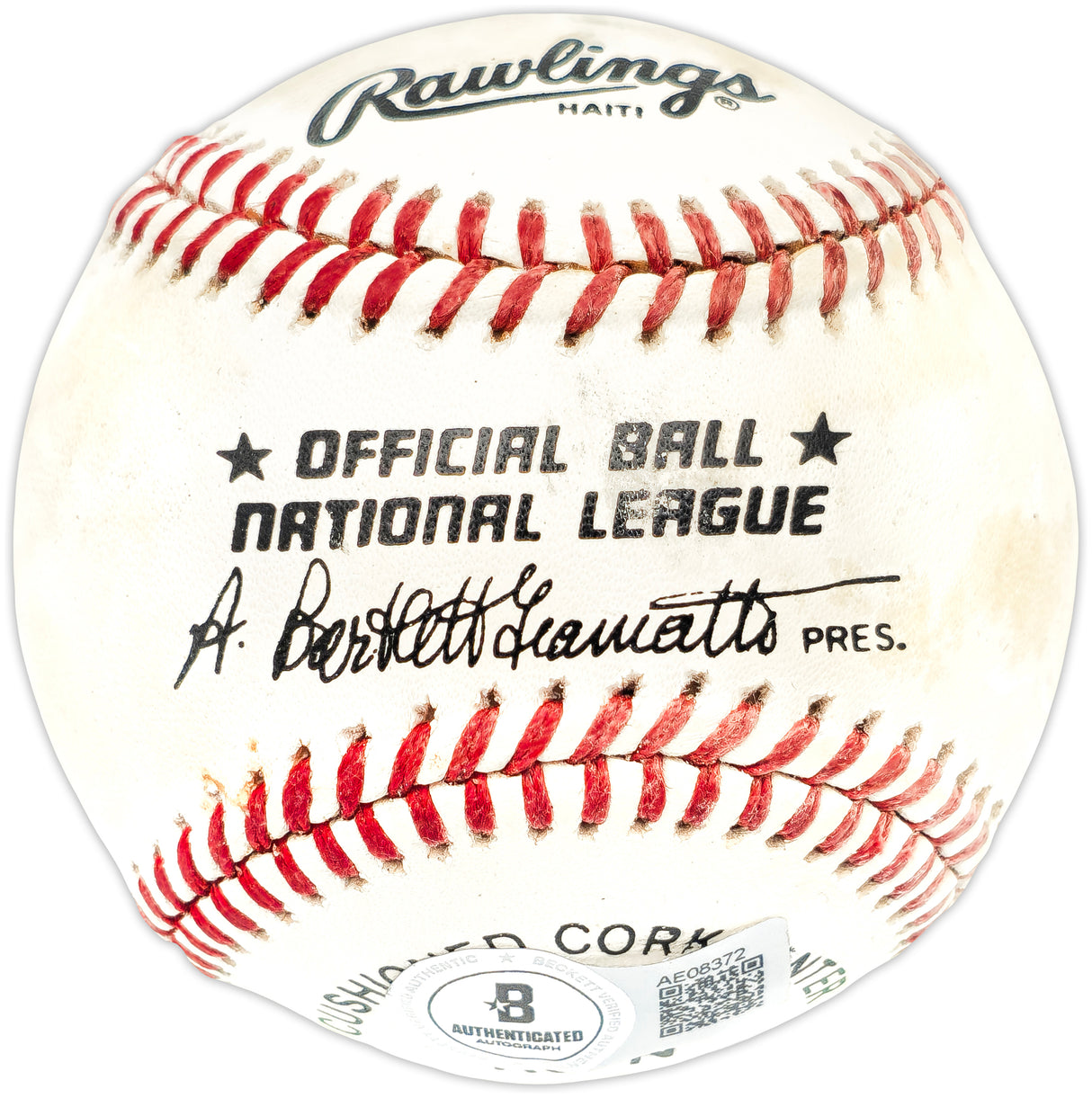 Sandy Koufax Autographed Official NL Baseball Los Angeles Dodgers Beckett BAS #AE08372