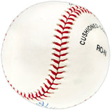 Hank Aaron & Ken Griffey Jr. Autographed Official NL Baseball Beckett BAS #AE43536