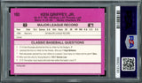 Ken Griffey Jr. Autographed 1989 Classic Travel Update II Rookie Card #193 Seattle Mariners PSA 9 Auto Grade Gem Mint 10 PSA/DNA Stock #238230