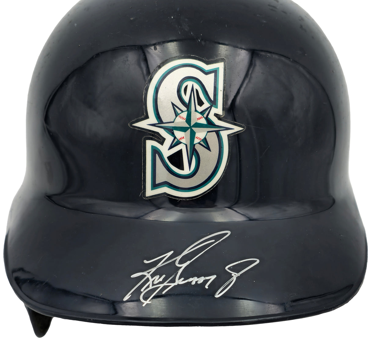 Ken Griffey Jr. Autographed 1996 Game Used Batting Helmet Seattle Mariners Beckett BAS QR #BQ63728