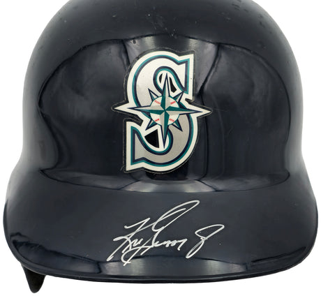 Ken Griffey Jr. Autographed 1996 Game Used Batting Helmet Seattle Mariners Beckett BAS QR #BQ63728