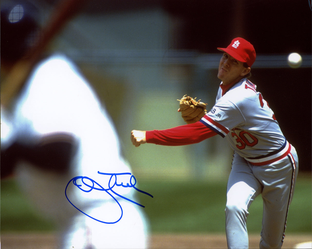 John Tudor Autographed 22 Count Lot of 8x10 Photos St. Louis Cardinals SKU #238277