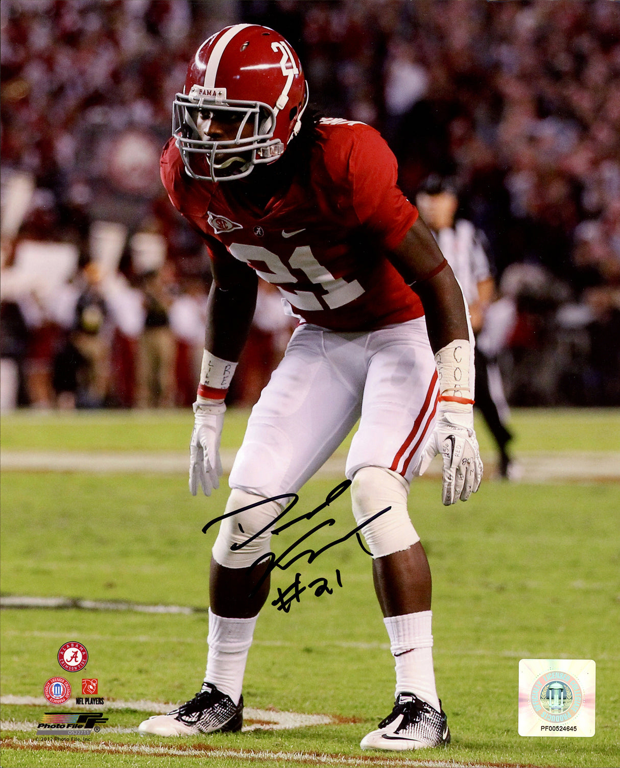 Dre Kirkpatrick Autographed 77 Count Lot of 8x10 Photos Alabama Crimson Tide SKU #238286