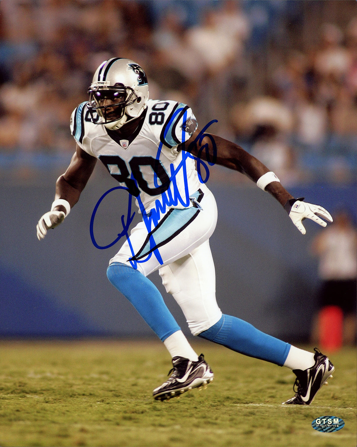 Dwayne Jarrett Autographed 100 Count Lot of 8x10 Photos Carolina Panthers DJ Holo SKU #238288