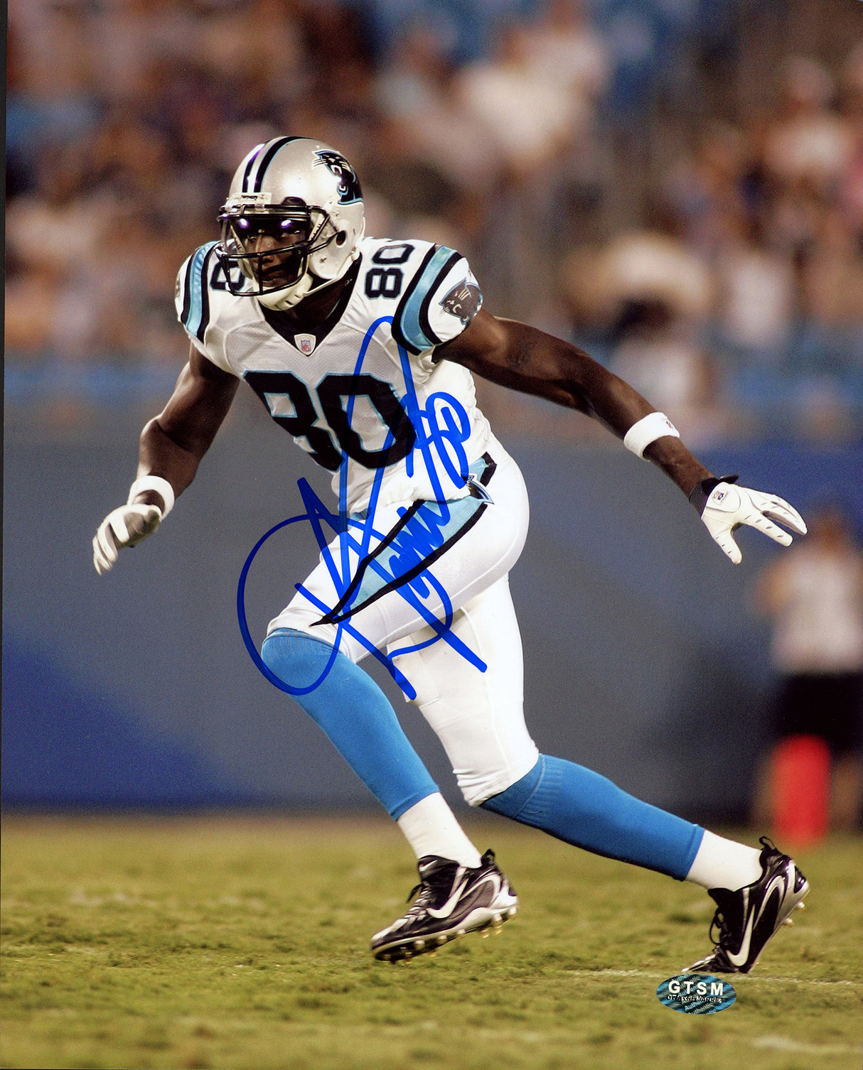 Dwayne Jarrett Autographed 105 Count Lot of 8x10 Photos Carolina Panthers DJ Holo SKU #238289