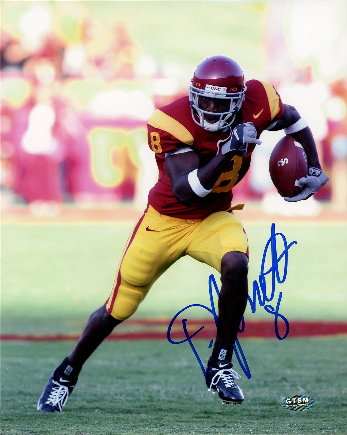 Dwayne Jarrett Autographed 100 Count Lot of 8x10 Photos USC Trojans DJ Holo SKU #238291