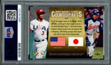 Ken Griffey Jr. & Ichiro Suzuki Autographed 2006 UD Special F/X WBC Counterparts Card #CP-3 PSA 9 Auto Grade Gem Mint 10 PSA/DNA #69276721