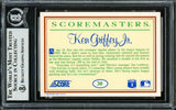 Ken Griffey Jr. Autographed 1989 Scoremasters Rookie Card #30 Seattle Mariners Beckett BAS #13609076