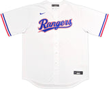 Texas Rangers Marcus Semien Autographed White Nike Jersey Size 2XLT Beckett BAS Witness Stock #236691