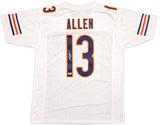 Chicago Bears Keenan Allen Autographed White Jersey Beckett BAS Witness Stock #238210