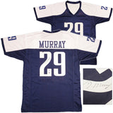 Dallas Cowboys DeMarco Murray Autographed Navy Blue Jersey PSA/DNA Stock #237709