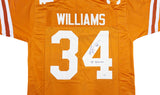 Texas Longhorns Ricky Williams Autographed Orange Jersey "98 Heisman" JSA Stock #237065