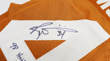 Texas Longhorns Ricky Williams Autographed Orange Jersey "98 Heisman" JSA Stock #237065