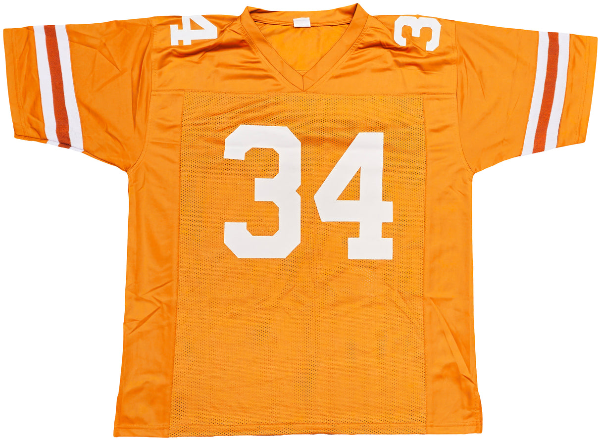 Texas Longhorns Ricky Williams Autographed Orange Jersey "98 Heisman" JSA Stock #237065