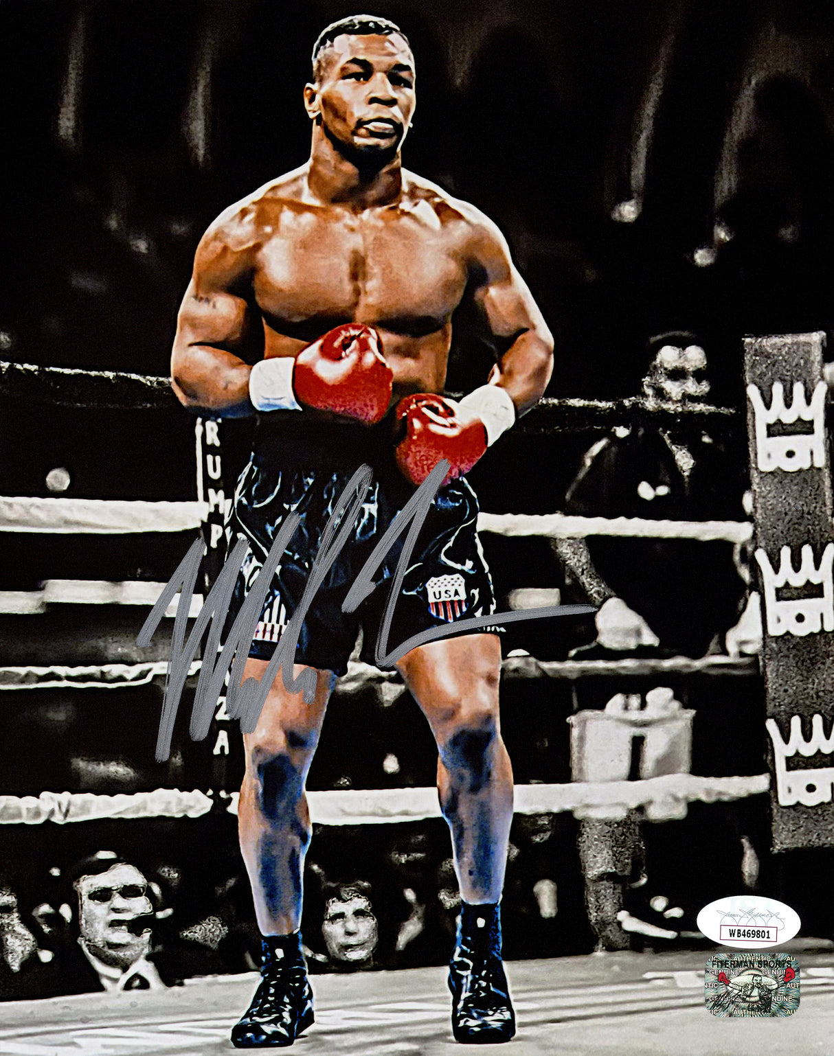 Mike Tyson Autographed 8x10 Photo JSA Witness Stock #237632