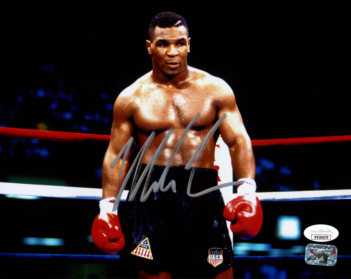 Mike Tyson Autographed 8x10 Photo JSA Witness Stock #237635