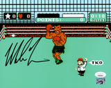 Mike Tyson Autographed 8x10 Photo Nintendo NES Punch-Out!! JSA Witness Stock #237637