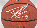 Tony Parker Autographed Official NBA Leather San Antonio Spurs Logo Basketball (Smudged) Beckett BAS Witness #1W181370