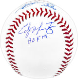 Ichiro Suzuki, Ken Griffey Jr., Edgar Martinez Autographed Official MLB Baseball Seattle Mariners "HOF 16, HOF 19, HOF 25" IS Holo & Beckett BAS Witness Stock #238305