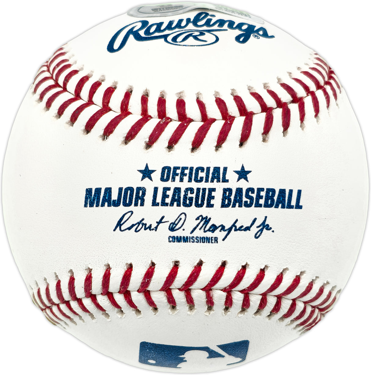 Marcell Ozuna Autographed Official MLB Baseball Atlanta Braves "Ozuna from the Braves" (Smudged) Beckett BAS Witness #1W636996