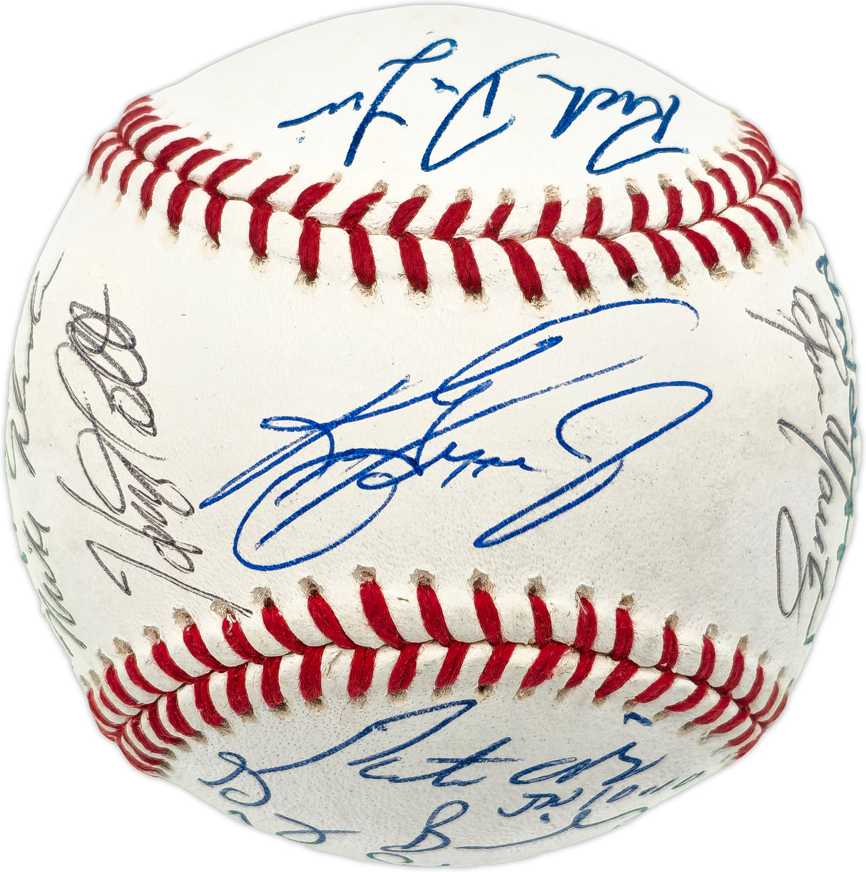 1991 Seattle Mariners Autographed Official AL Baseball With 19 Signatures Including Ken Griffey Jr. & Edgar Martinez SKU #236060