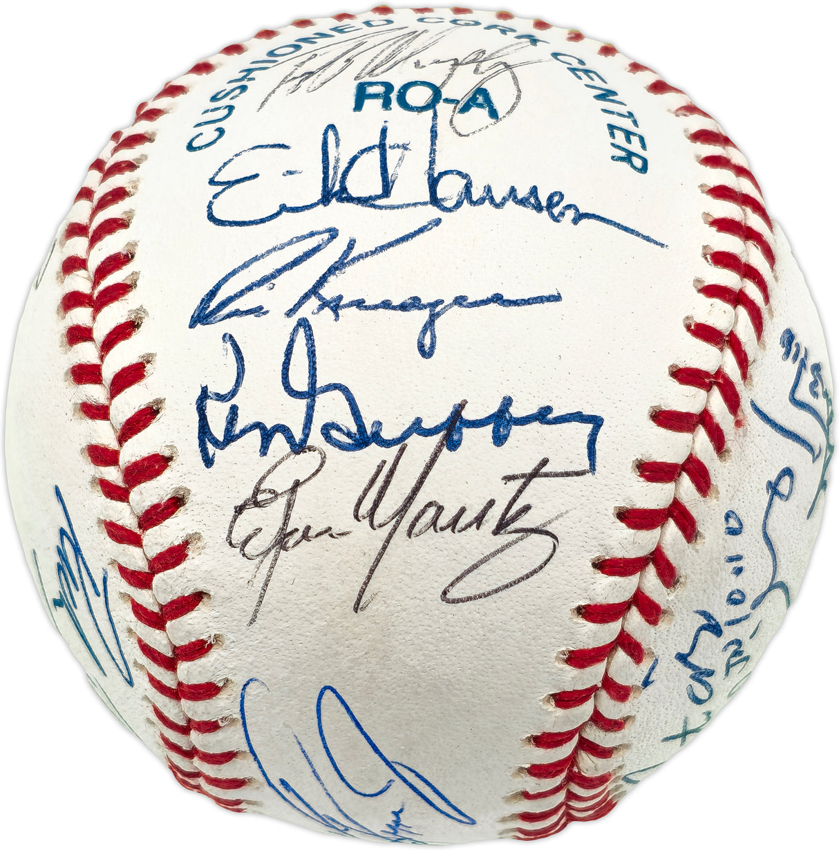 1991 Seattle Mariners Autographed Official AL Baseball With 19 Signatures Including Ken Griffey Jr. & Edgar Martinez SKU #236060