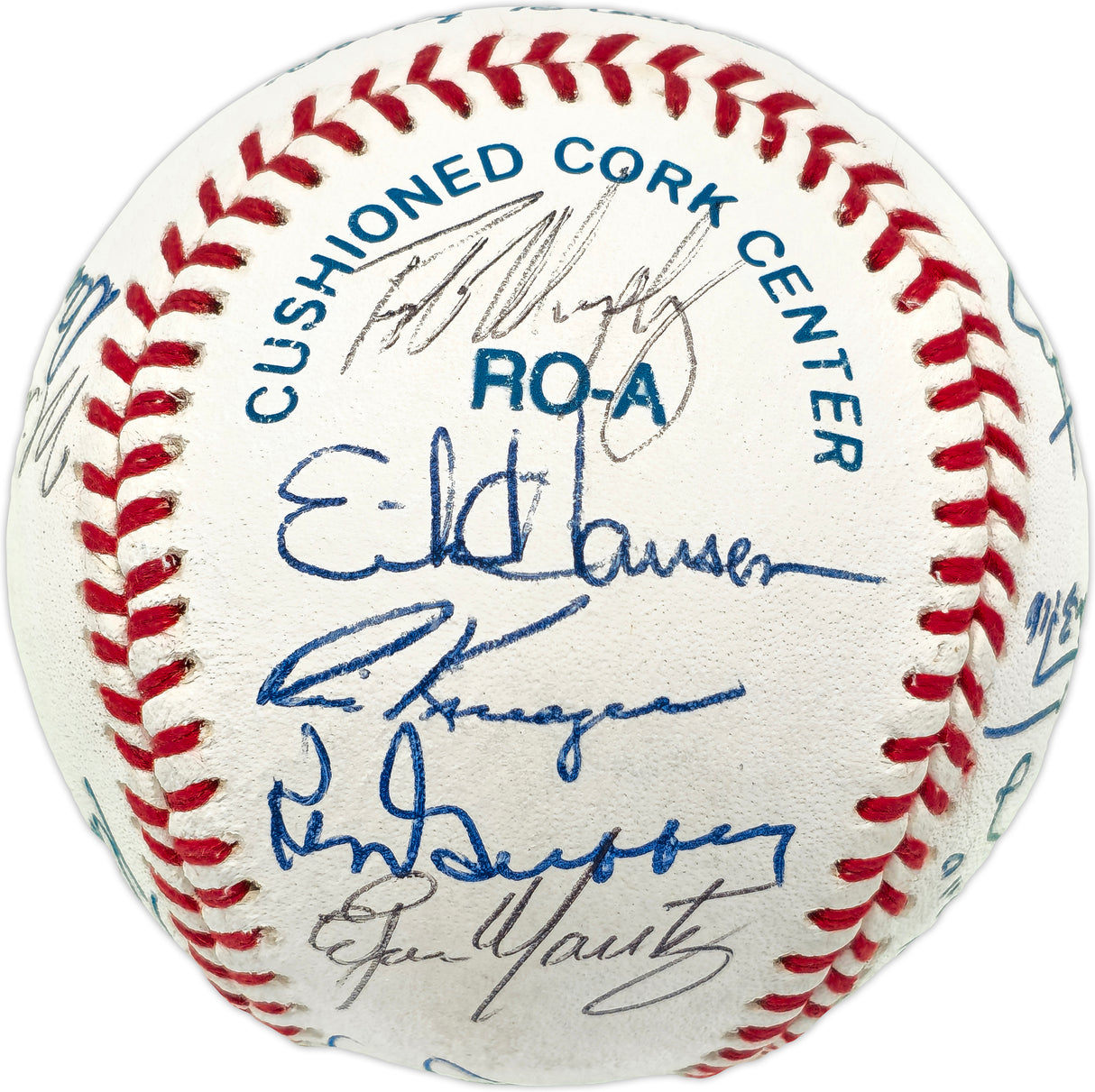 1991 Seattle Mariners Autographed Official AL Baseball With 19 Signatures Including Ken Griffey Jr. & Edgar Martinez SKU #236060