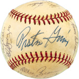 1971 San Diego Padres Team Autographed Official Feeney NL Baseball With 24 Signatures SKU #236106